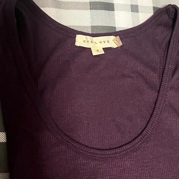 KYS Love Purple Ribbed Dress - Picture 4 of 7